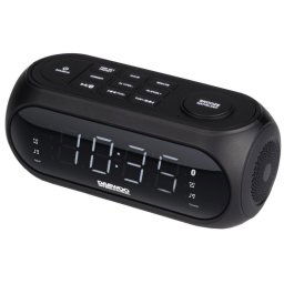 Daewoo DCR-460 Reloj Despertador Bluetooth Negro