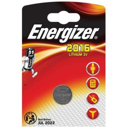 Energizer Pila de Litio CR2016 3V