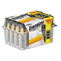 Energizer Alkaline Power Pack Pilas AAA LR03 24 Unidades