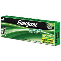 Energizer Power Plus Pilas Recargables AA HR6 2000mAh 10 Unidades