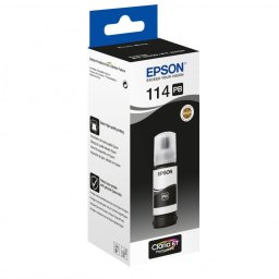 Botella de Tinta Original Epson Ecotank Foto 114 Negro 70ml