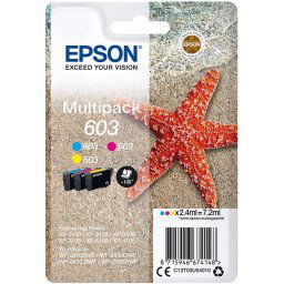 Epson 603 Cartucho de Tinta Original Cian/Magenta/Amarillo