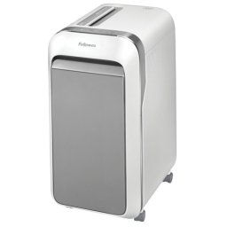 Fellowes LX221 Destructora de Papel Microcorte 30L Blanca