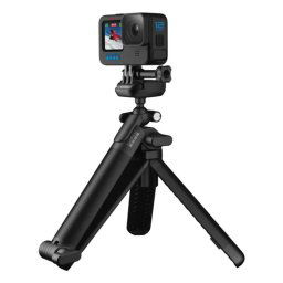 Mango flotante GoPro 3-Way 2.0 trípode/brazo extensible 360° con correa, 49,5cm, negro