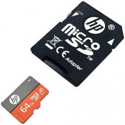 HP HFUD064-1V31A MicroSDXC 64GB Clase 10 UHS-I + Adaptador
