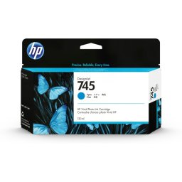 HP 745 Cartucho de Tinta Original Cian