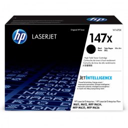 HP 147X Tóner Original Alta Capacidad Negro