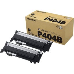 HP Samsung CLT-P404B Pack 2 Tóner Compatibles Negros