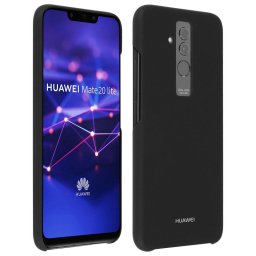 Huawei Glossy Funda Rígida Negra para Huawei Mate 20 Lite
