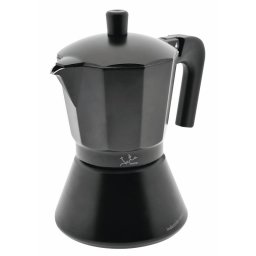 Jata CFI Cafetera Italiana 9 Tazas Negra