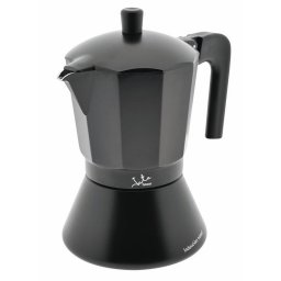 Jata CFI Cafetera Italiana 6 Tazas Negra
