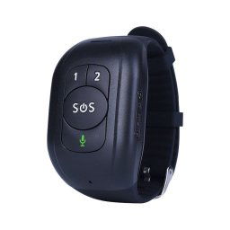 Leotec Senior Smart Band 4G Pulsera Inteligente con GPS y Botón SOS Negra