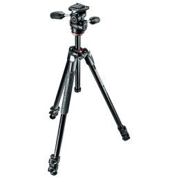 Manfrotto 290 XTRA Kit Trípode Aluminio con Rótula 3Way