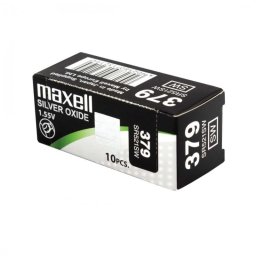 Maxell SR521SW Pack de 10 Pilas de Botón 379