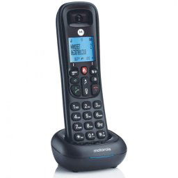 Motorola CD4001 Teléfono Inalámbrico Negro