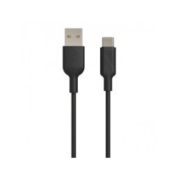 Muvit Cable USB a Tipo C 3A 1.2m Negro