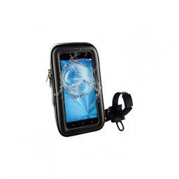 Muvit Soporte Universal Manillar Impermeable Negro para Smartphone hasta 5.5
