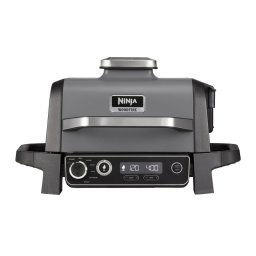 Ninja OG701EU Woodfire Parrilla Eléctrica de Exterior + Freidora de Aire 2400W