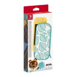 Nintendo Pack Funda + Protector Pantalla Animal Crossing New Horizons para Nintendo Switch Lite