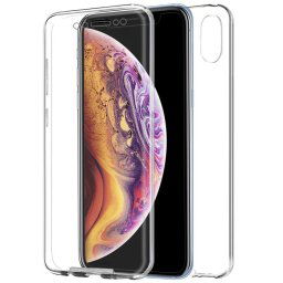 Funda Silicona 3D Transparente para iPhone XS Max