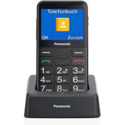 Panasonic KX-TU155 Teléfono Móvil para Personas Mayores Negro