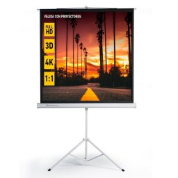 Phoenix Pantalla de Proyector con Trípode 80