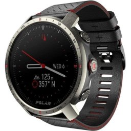 Polar Grit X Pro Titan Bluetooth GPS 1,2" Negro Correa Silicona M/L