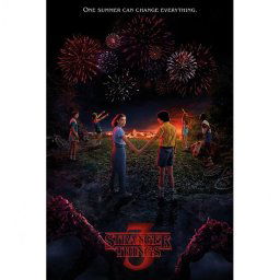 Pyramid Maxi Póster Stranger Things Un Verano 91.5x61cm