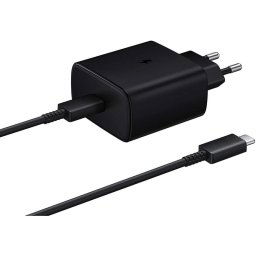 Samsung Cargador Carga Súper Rápida USB-C 45W Negro