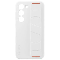 Samsung Silicone Grip Case Funda de Silicona con Agarre Blanca para Galaxy S23