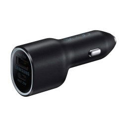 Samsung EP-L4020NBGEU Cargador de Coche USB-A/USB-C 40W Negro