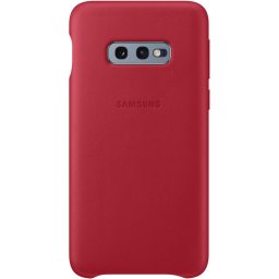 Samsung Leather Cover Roja para Samsung Galaxy S10e