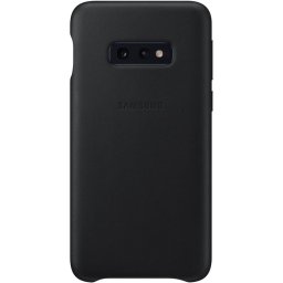 Samsung Leather Cover Negra para Samsung Galaxy S10e
