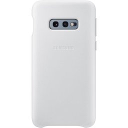 Samsung Leather Cover Blanca para Samsung Galaxy S10e