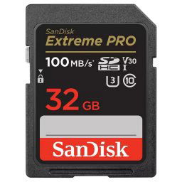 SanDisk Extreme Pro SDHC 32GB UHS-I Clase 10 U3 V30