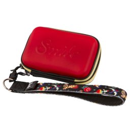 Smile Pin Up Funda Roja para Cámara Compacta