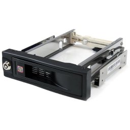 Startech Rack Móvil para Disco Duro HDD SATA de 3,5" Pulgadas sin Bandeja Bahía de 5,25