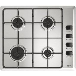 Teka HLX 640 KL Placa de Gas Natural 4 Zonas 58cm Acero Inoxidable
