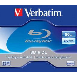 Verbatim Blu-Ray Disc Doble Capa 50GB 6x 5 Pack Jewel Case