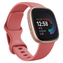 Fitbit Versa 4 Smartwatch Rosa Arena/Cobre