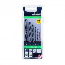 Alpen Hss Sprint Master Estuche de Brocas 6 Piezas