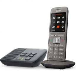 Gigaset CL660A Teléfono Inalámbrico con Contestador Gris Metálico