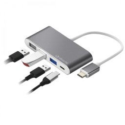 SilverHT Hub USB-C 4 en 1