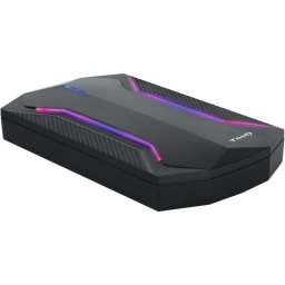 TooQ TQE-2599RGB Carcasa Externa Gaming para Discos SSD/HDD 2.5" USB 3.1 LED