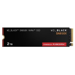 WD Black SN850X 2TB Disco SSD 7300MB/S NVMe PCIe 4.0 M.2 Gen4 16GT/s
