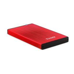 TooQ TQE-2527 Carcasa USB 3.0 para Discos Duros 2.5" SATA 3 Roja