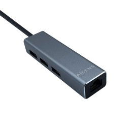 Aisens A106-0401 Hub USB 3.0 a Ethernet Gigabit/3x USB 3.0