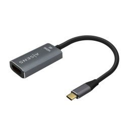 Aisens A109-0683 Conversor USB-C a HDMI 4K 60Hz 15cm Gris