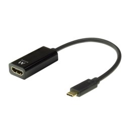 Ewent Adaptador USB-C a HDMI 4K Hembra Negro