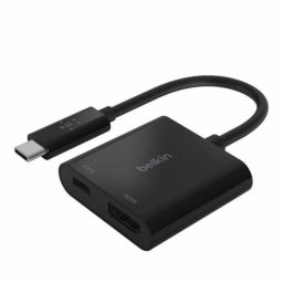 Adaptador USB-C a HDMI Belkin 4K 60Hz Carga 60W